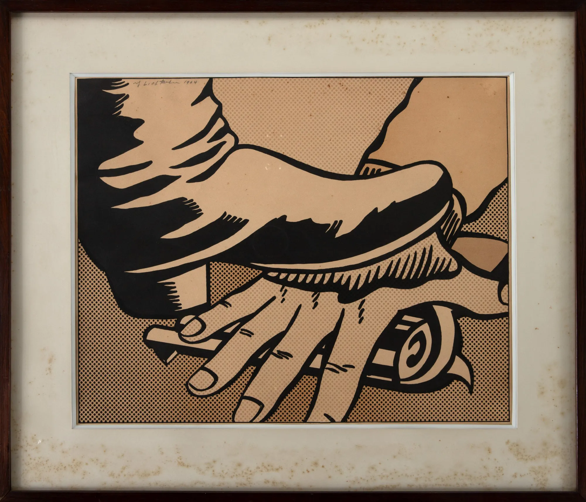 Roy Lichtenstein - Foot and Hand