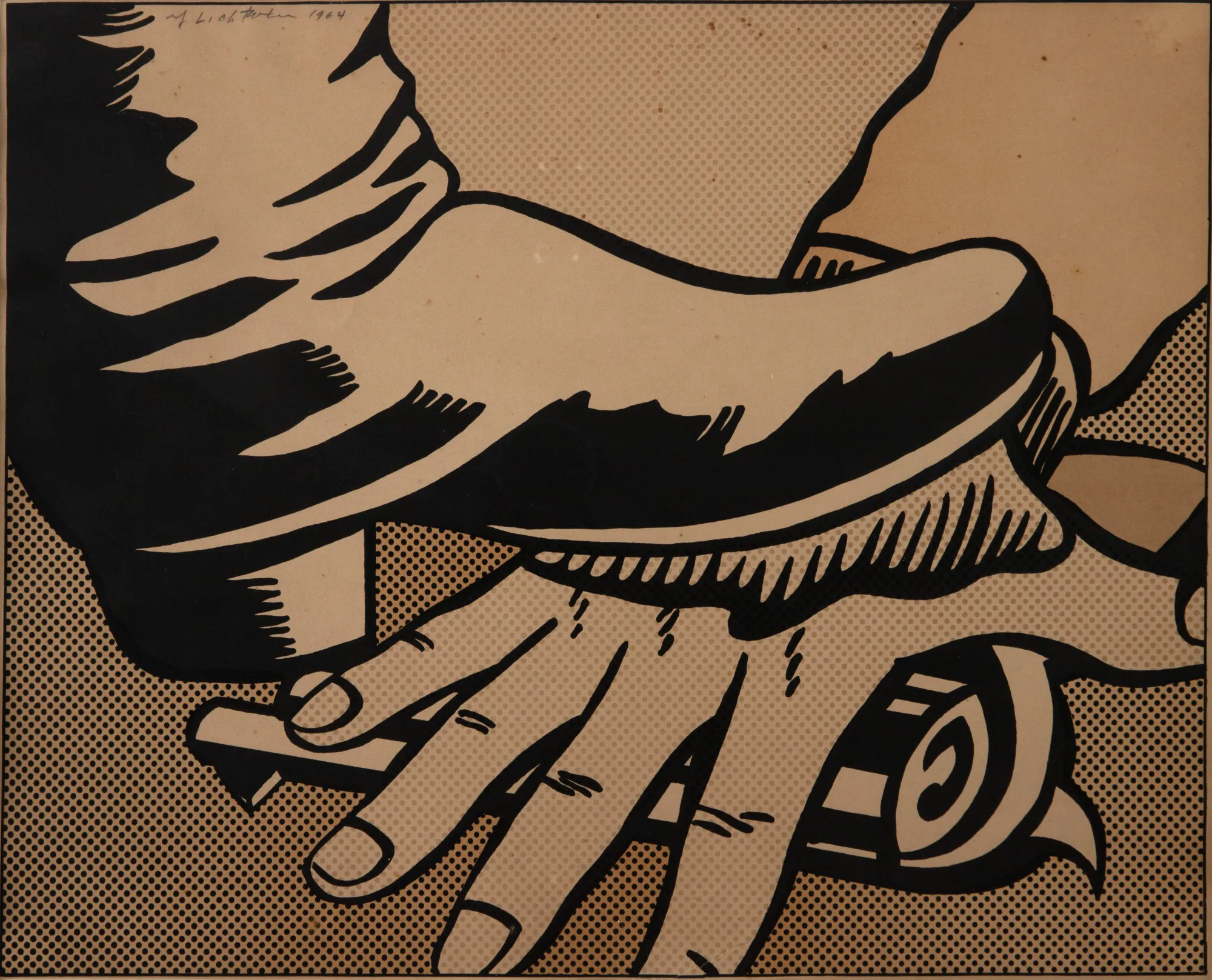 Roy Lichtenstein - Foot and Hand