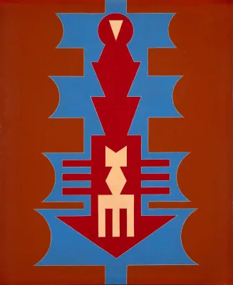 Rubem Valentim - Emblema 87