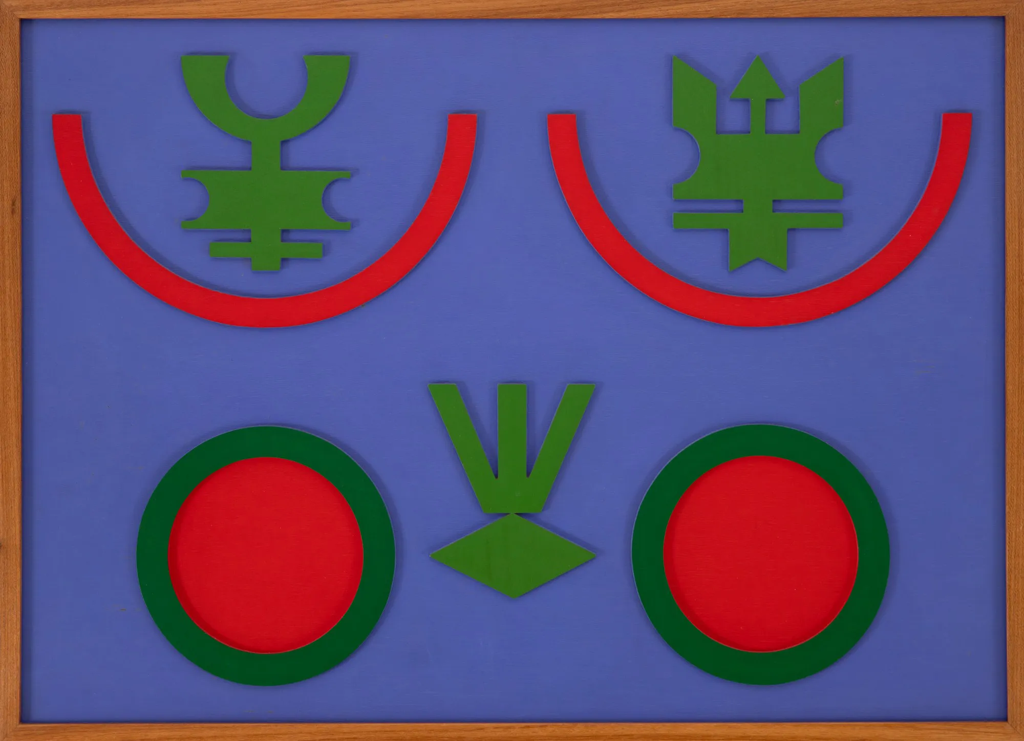 Rubem Valentim - Relevo Emblema