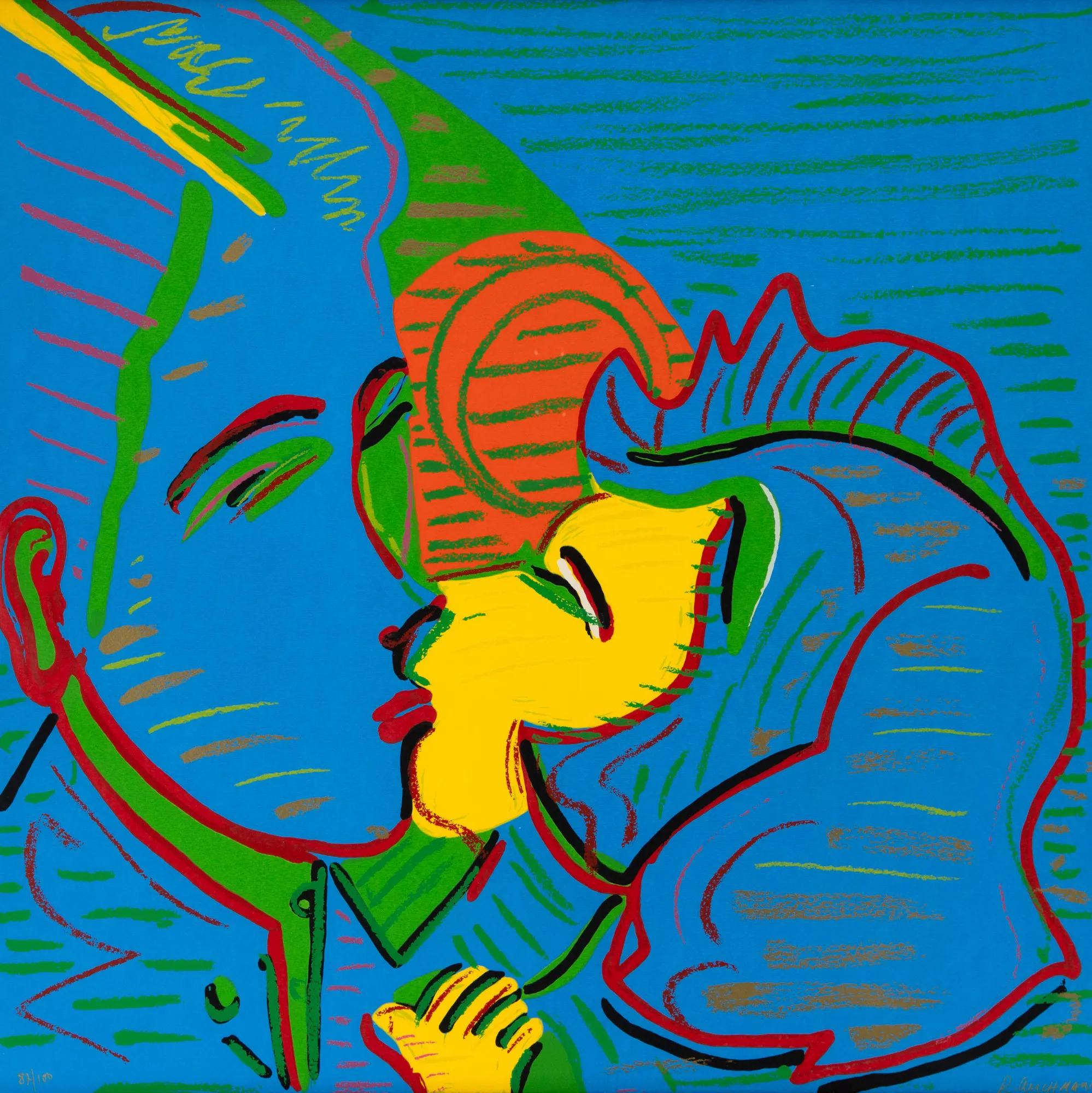 Rubens Gerchman - O Beijo