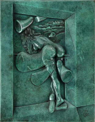 Salvador Dalí - Jovem Virgem