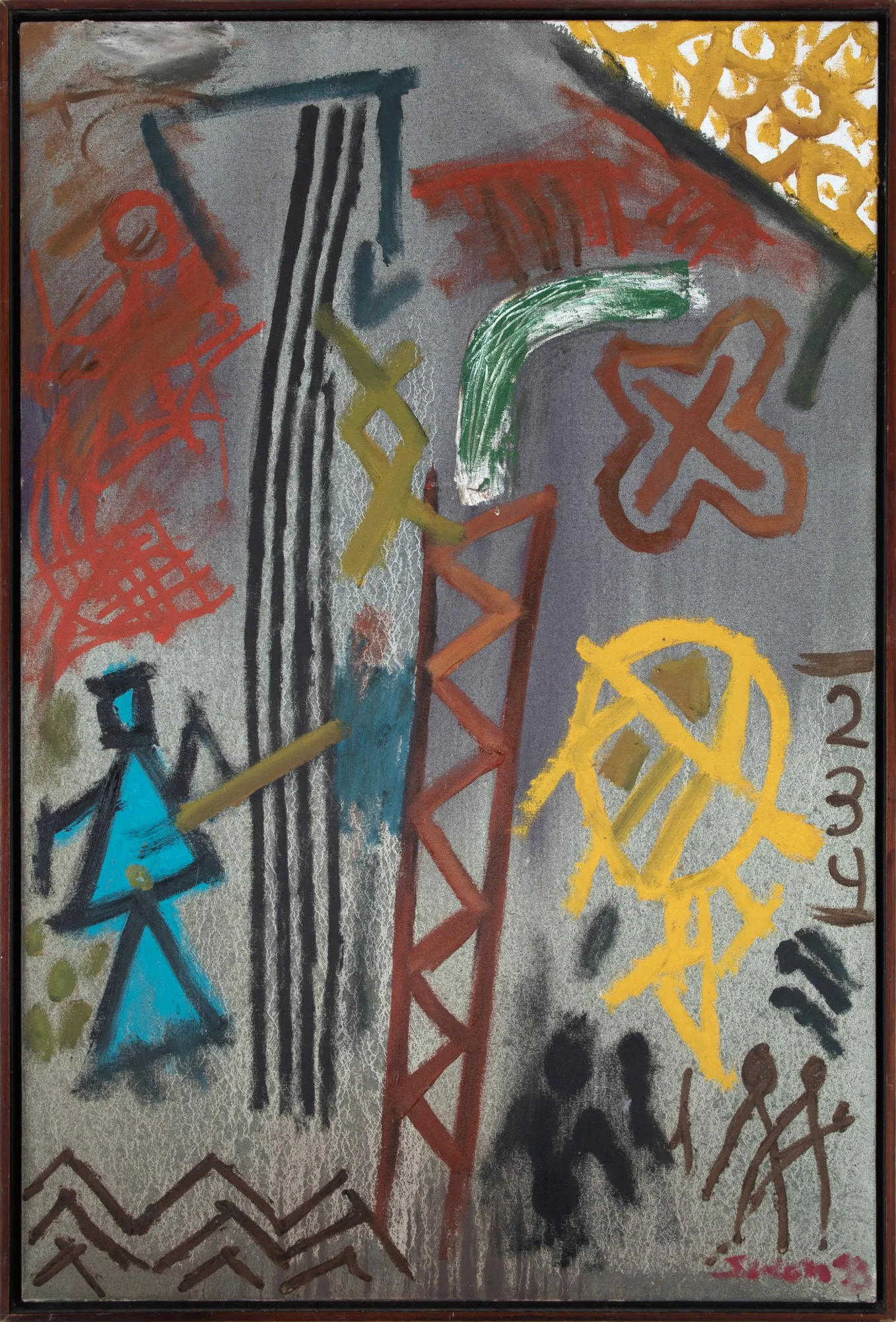 Siron Franco - Rupestre Nº 4