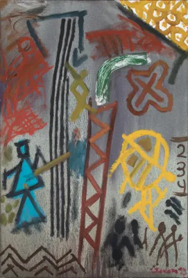 Siron Franco - Rupestre Nº 4