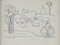 Tarsila do Amaral - Bichos Antropofágicos (Cartão Postal)
