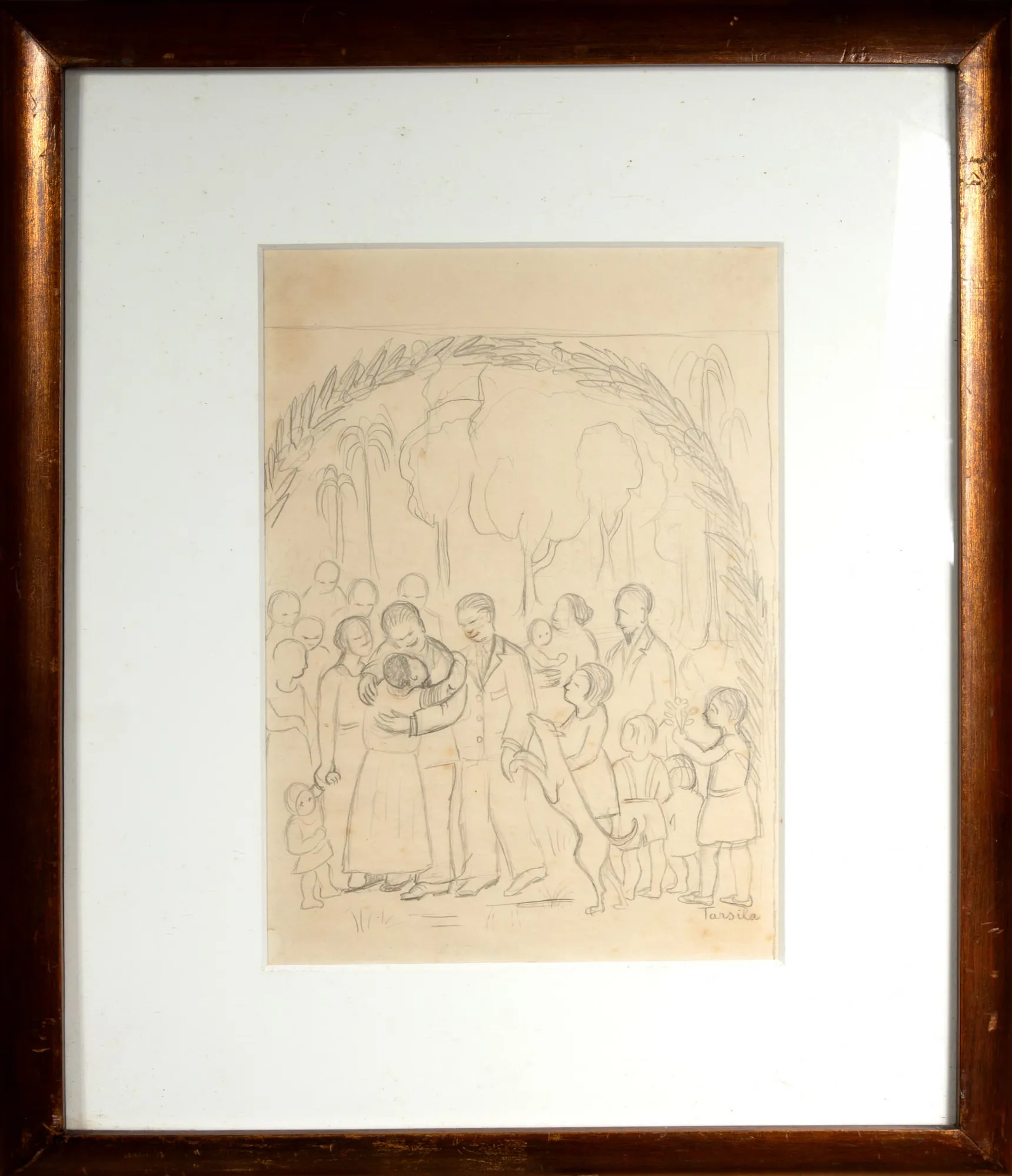 Tarsila do Amaral - Família (possível estudo de ilustração)
