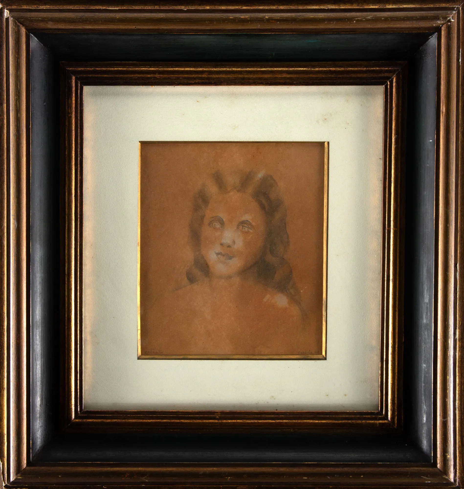 Tarsila do Amaral - Retrato Com Cabelo Comprido