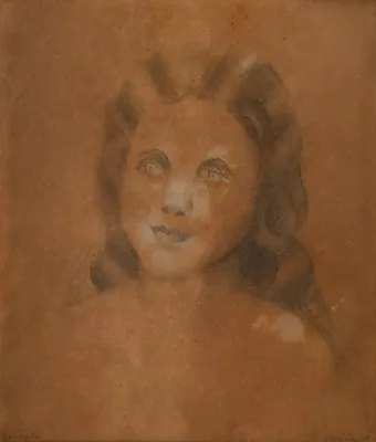Tarsila do Amaral - Retrato Com Cabelo Comprido