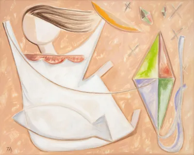 Tito de Alencastro - Figura Com Peixe