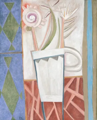 Tito de Alencastro - Grande Vaso Com Flores