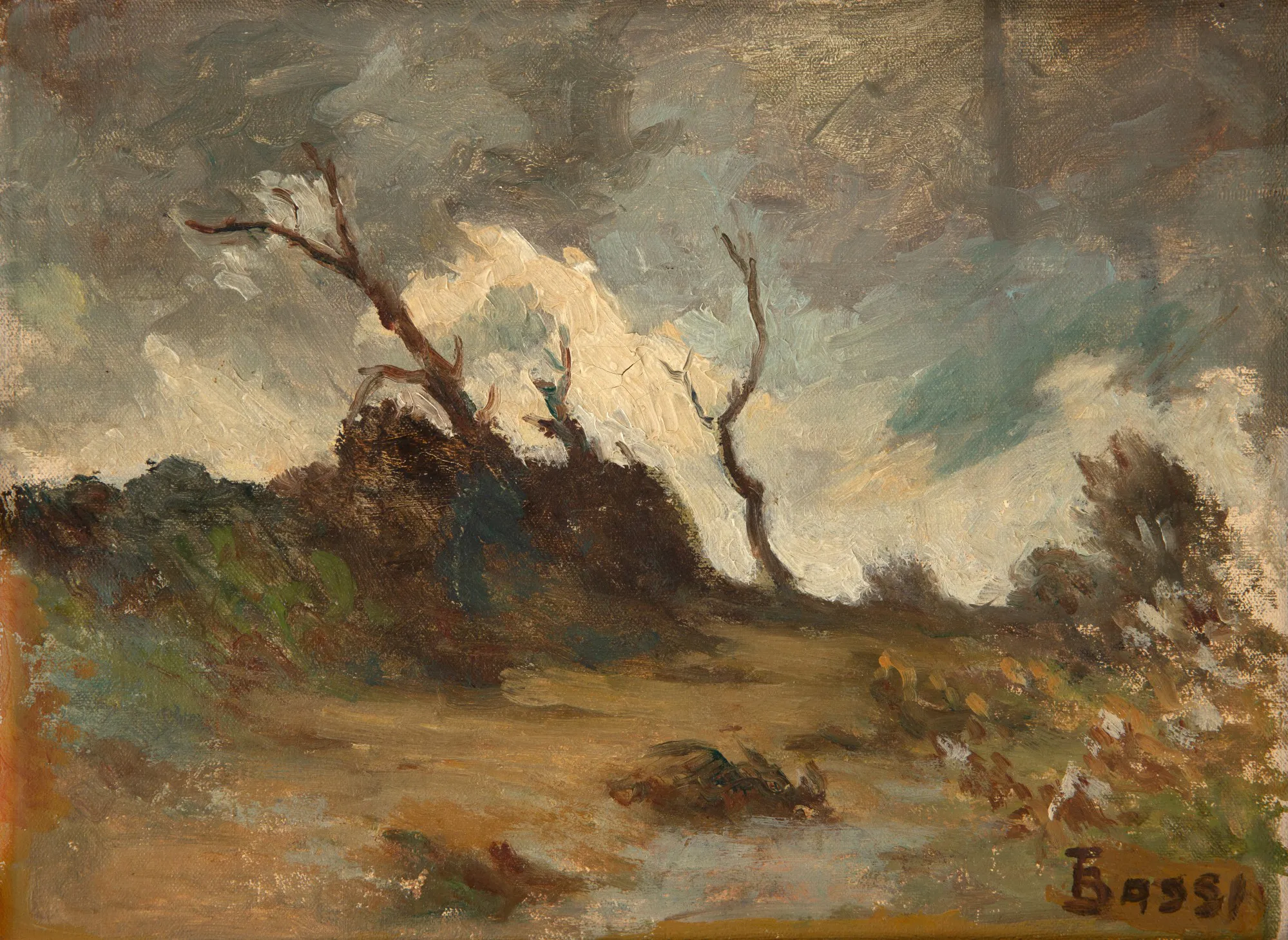 Torquato Bassi - Paisagem Bucólica