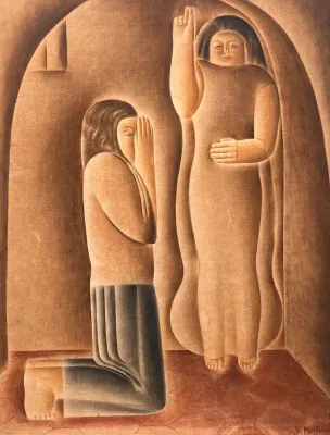 Vicente do Rego Monteiro - A Anunciação