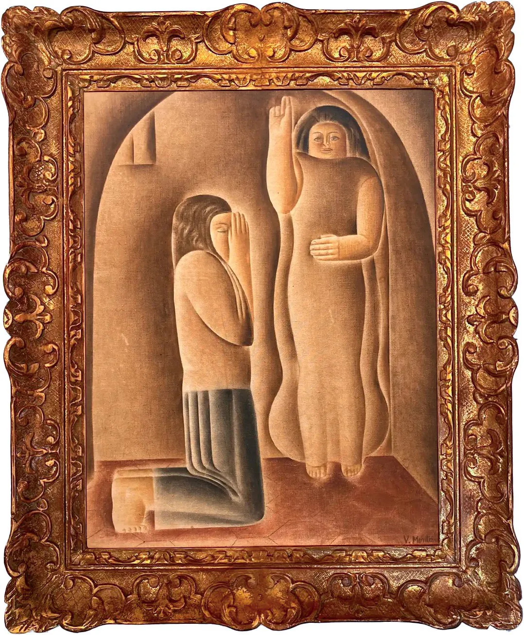 Vicente do Rego Monteiro - A Bênção ou Anunciação