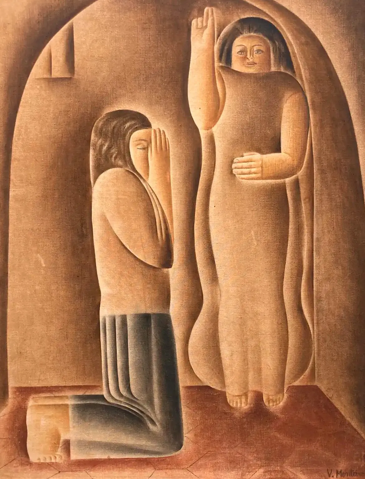 Vicente do Rego Monteiro - A Bênção ou Anunciação