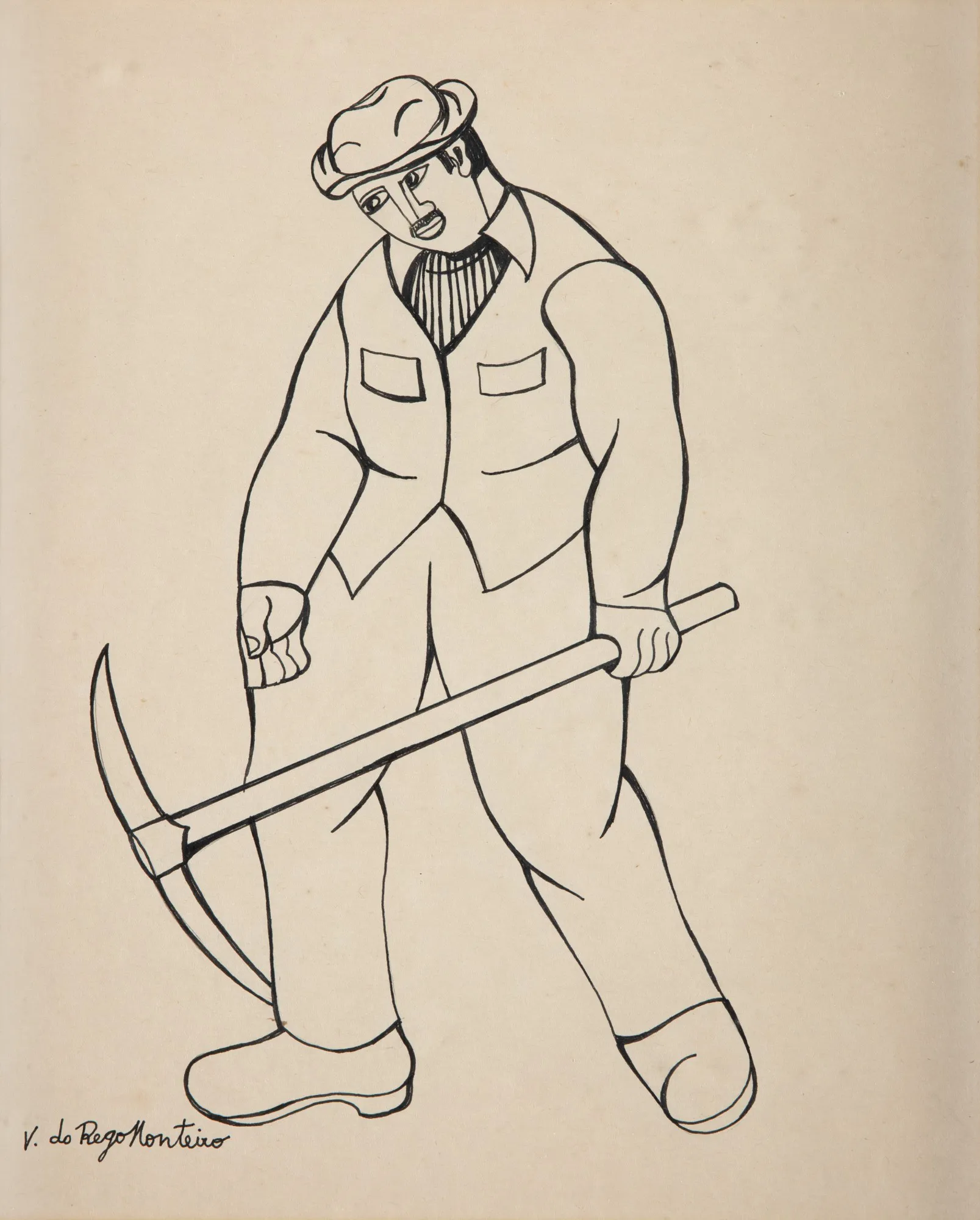 Vicente do Rego Monteiro - Calceteiro