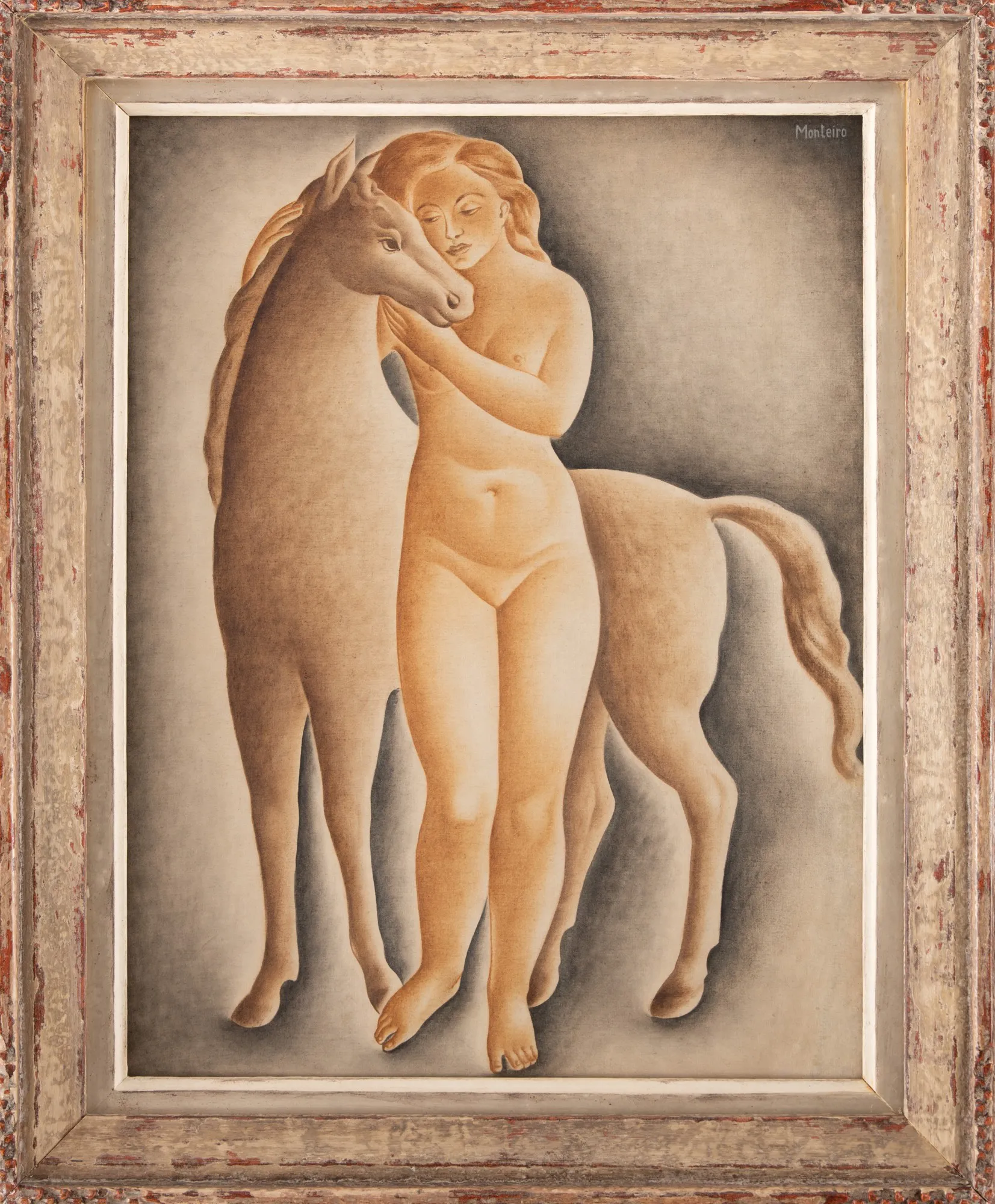 Vicente do Rego Monteiro - Nu e Cavalo