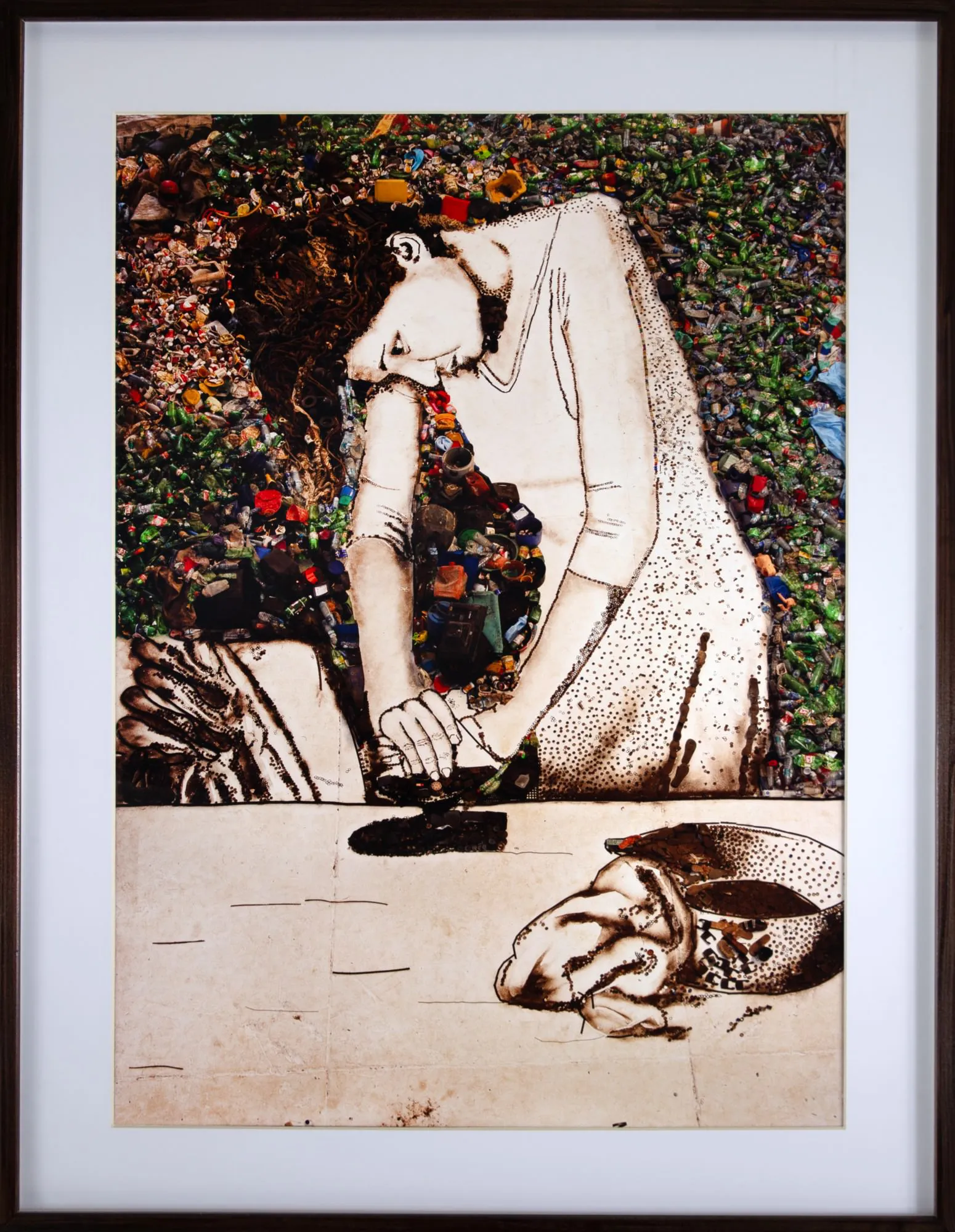 Vik Muniz - Isis - Mulher Passando