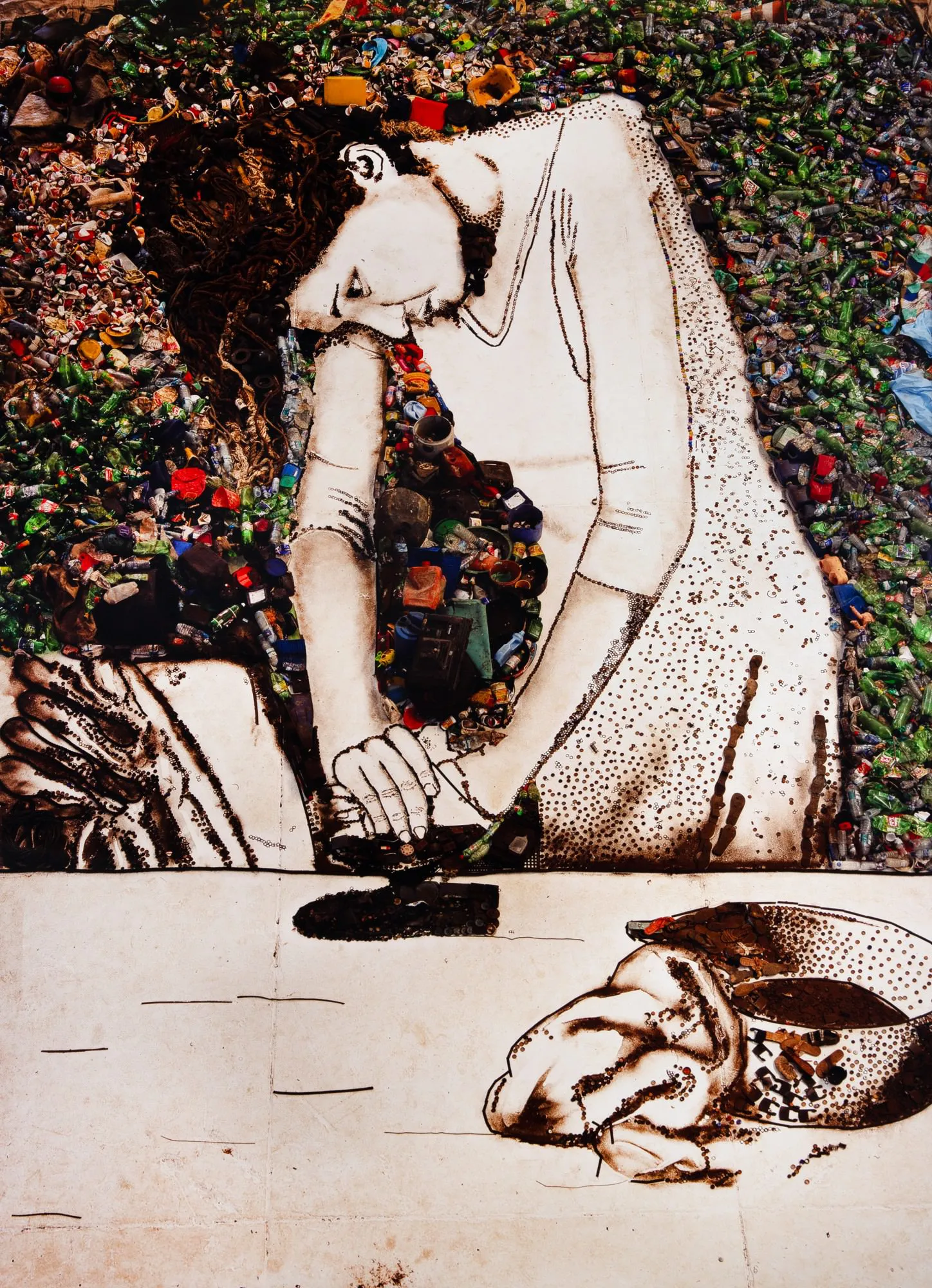 Vik Muniz - Isis - Mulher Passando