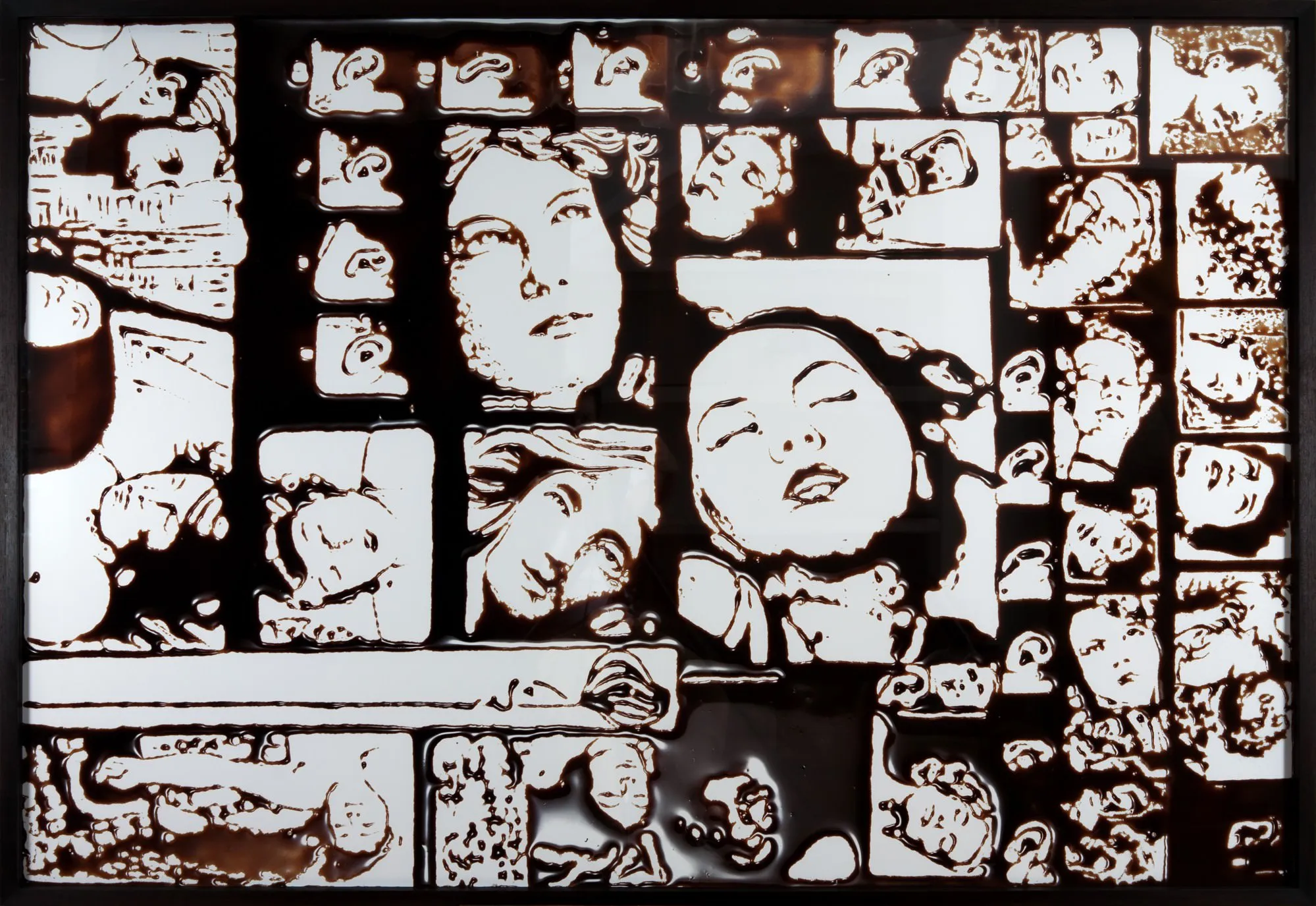 Vik Muniz - O Fenômeno do Êxtase, A Partir de Salvador Dali (Le Phénomène de L'Extase) - Série Chocolate