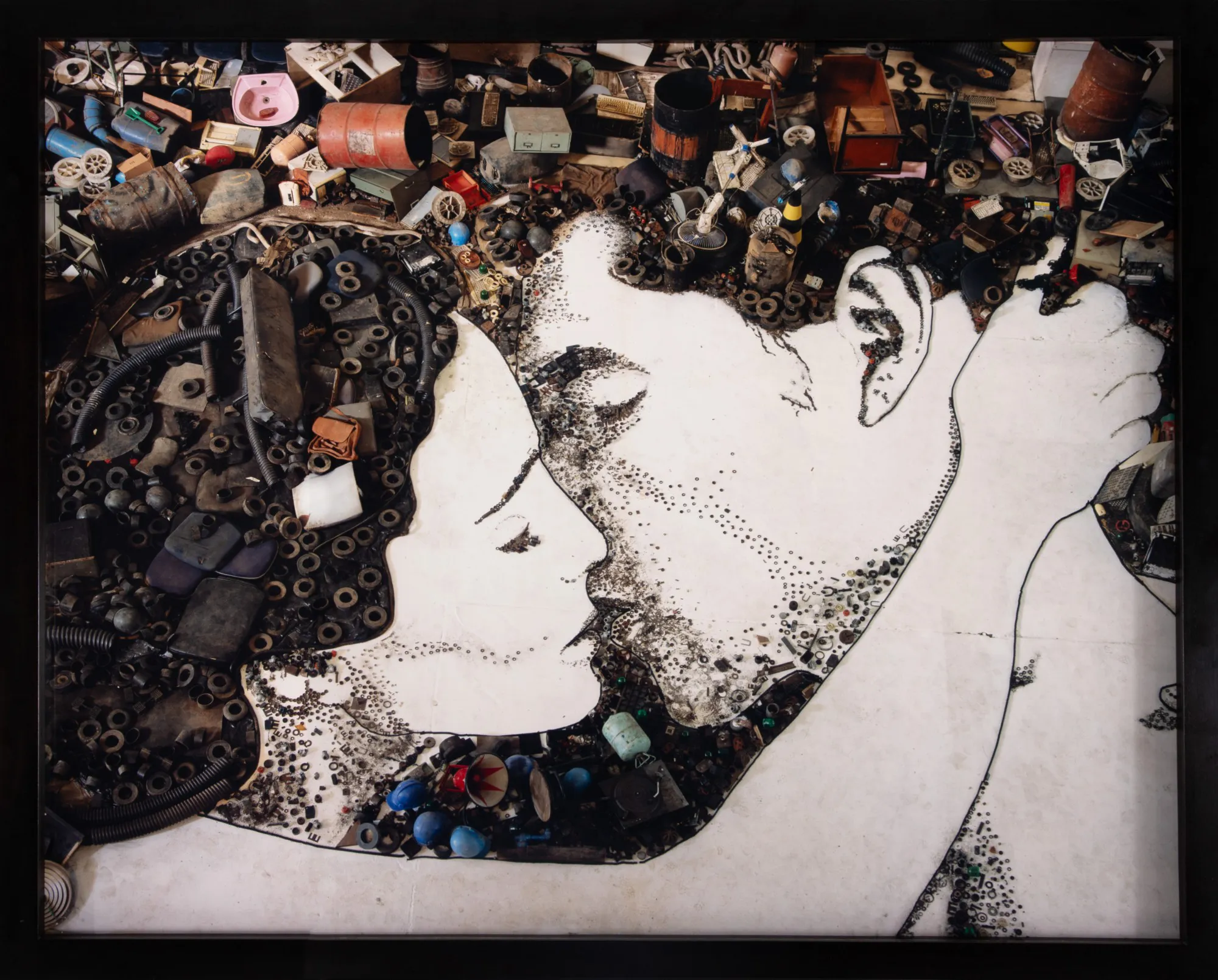Vik Muniz - The Kiss