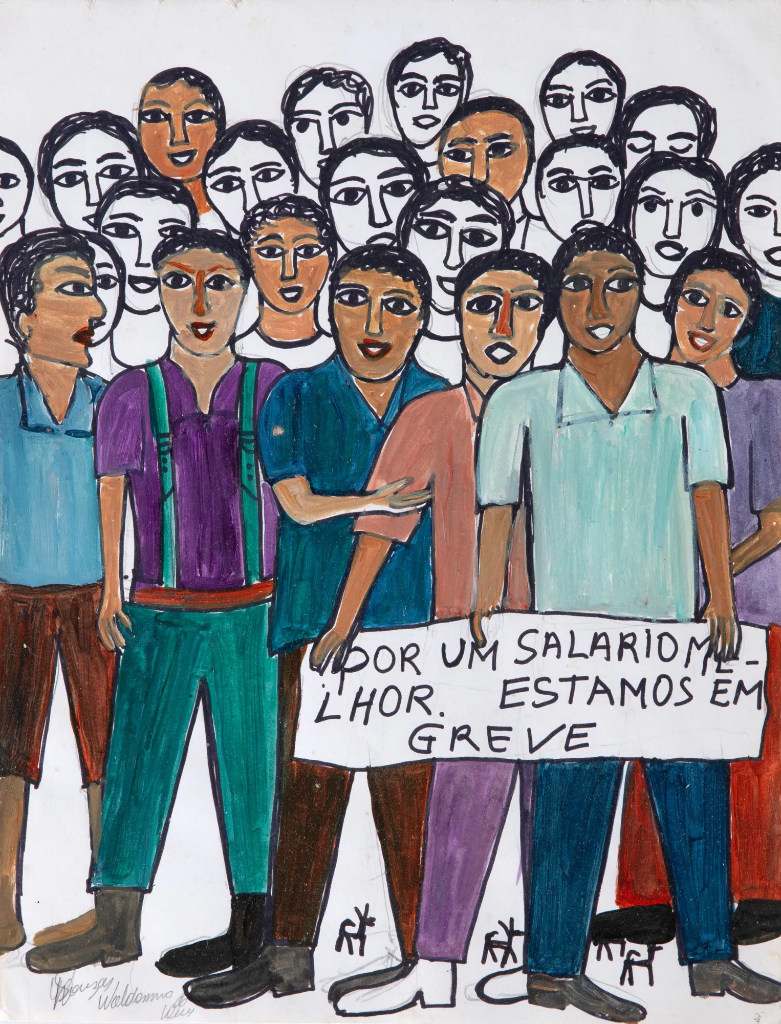 Waldomiro de Deus - Greve