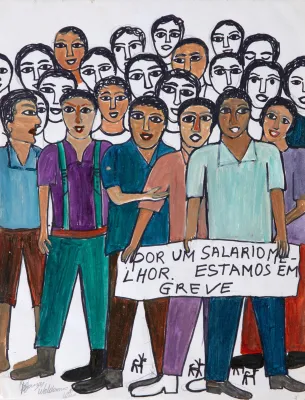 Waldomiro de Deus - Por um Salario Melhor Estamos em Greve