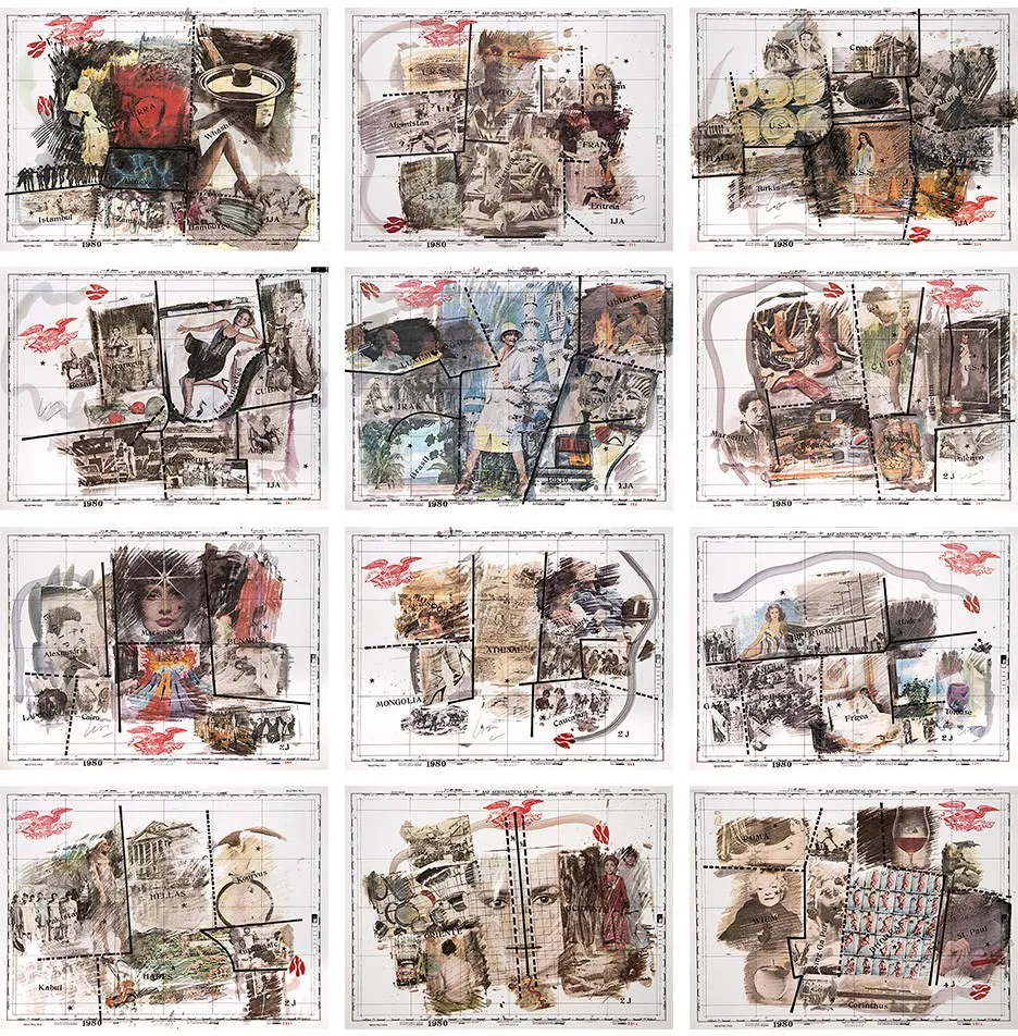 Wesley Duke Lee - Álbum - Cartografia Anímica | Viagem Utópica Contemporânea