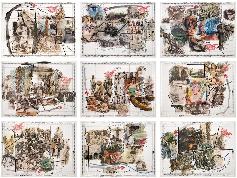 Wesley Duke Lee - Álbum - Cartografia Anímica | Viagem Utópica Contemporânea