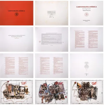 Wesley Duke Lee - Cartografia Anímica (Álbum com 48 fotolitos)