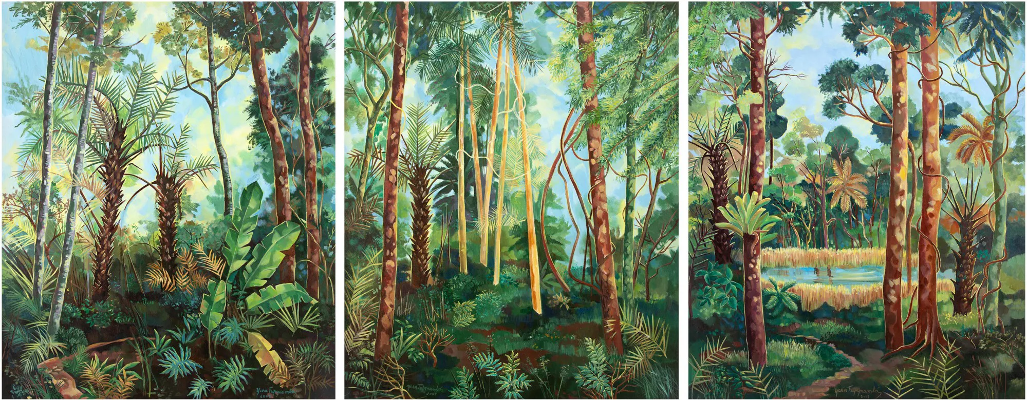 Yara Tupynambá - Mata Do Vale Do Rio Doce (Tríptico)