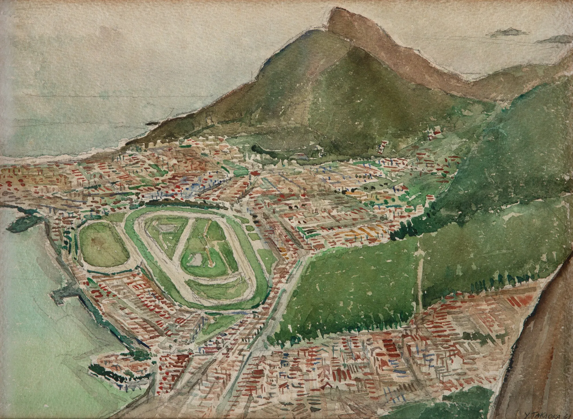 Yoshiya Takaoka - Paisagem do Rio de Janeiro