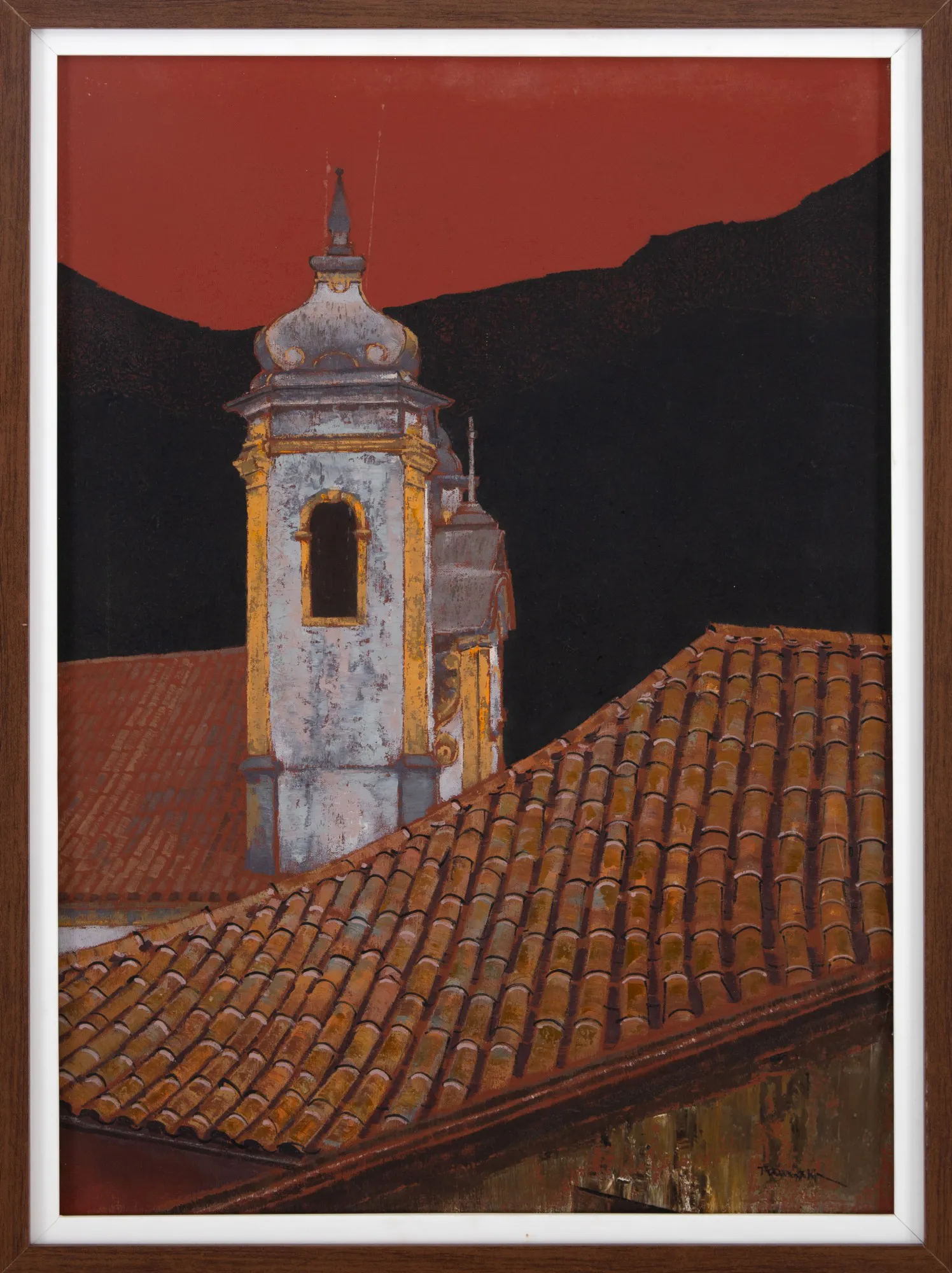 Yuji Tamaki - Paisagem com Igreja