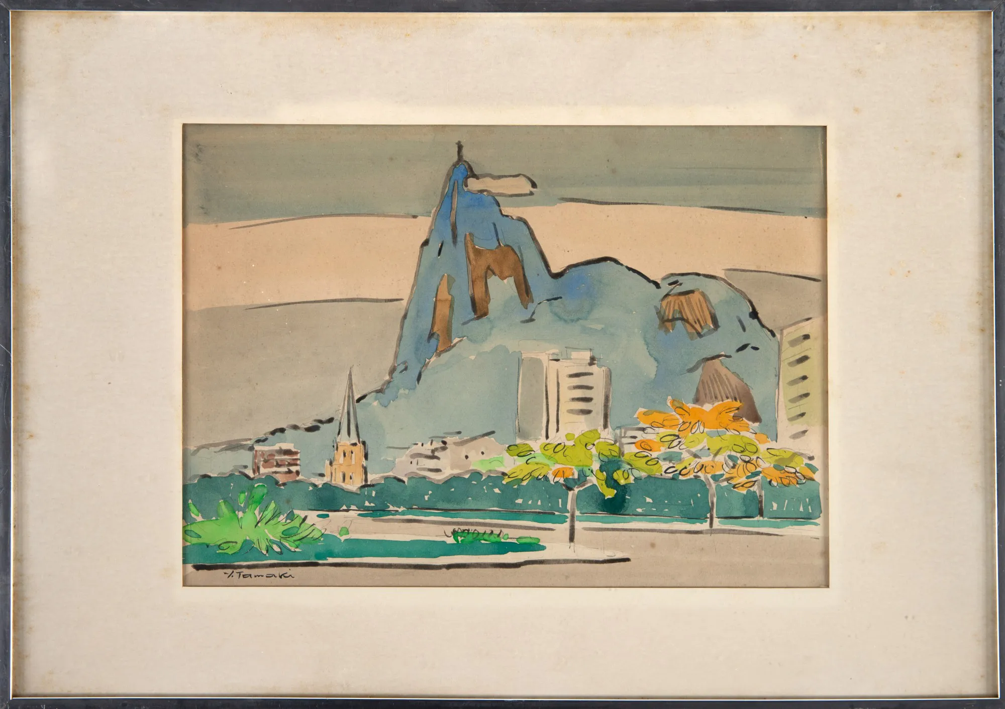 Yuji Tamaki - Paisagem do Rio De Janeiro