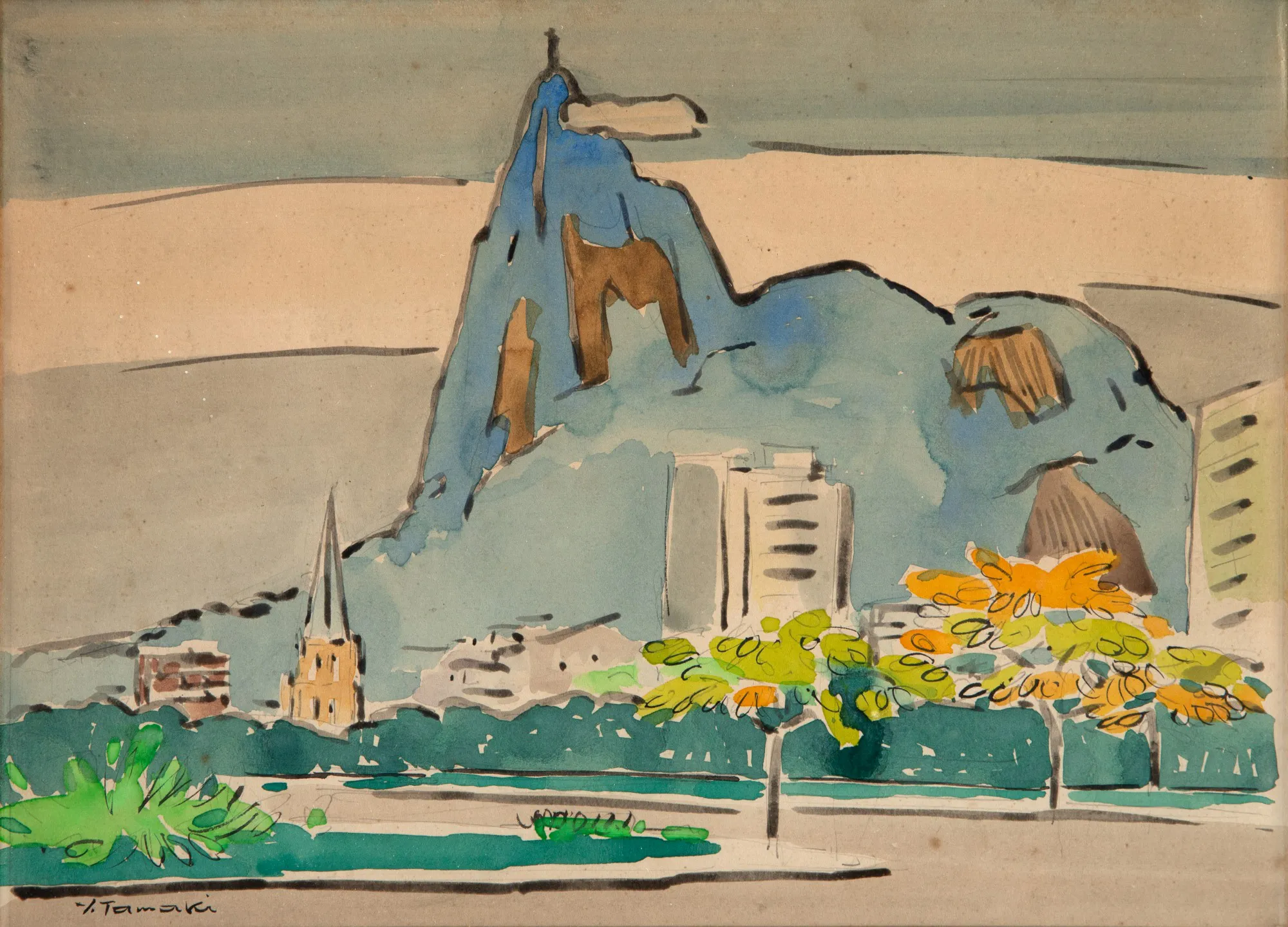 Yuji Tamaki - Paisagem do Rio De Janeiro